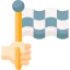 Finish flag icon 64x64