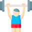 Weight lifting icon 64x64