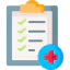 Medical check icon 64x64