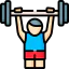 Weight lifting icon 64x64