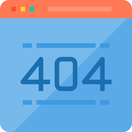 Error 404 icon