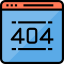 Error 404 icon 64x64