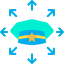 Police hat icon 64x64