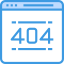 Error 404 biểu tượng 64x64