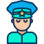 Полицейский иконка 64x64