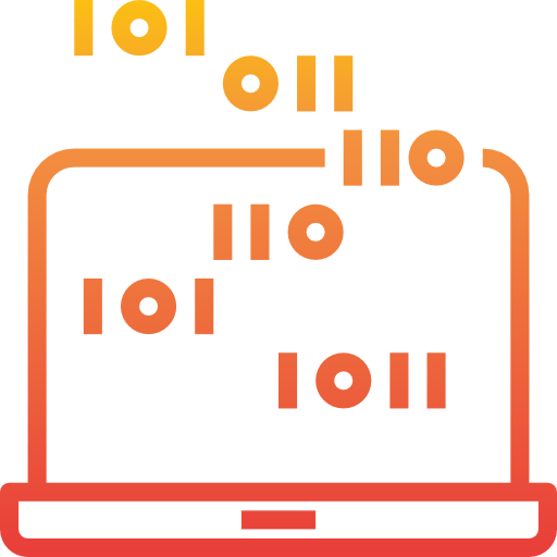 Binary code icône