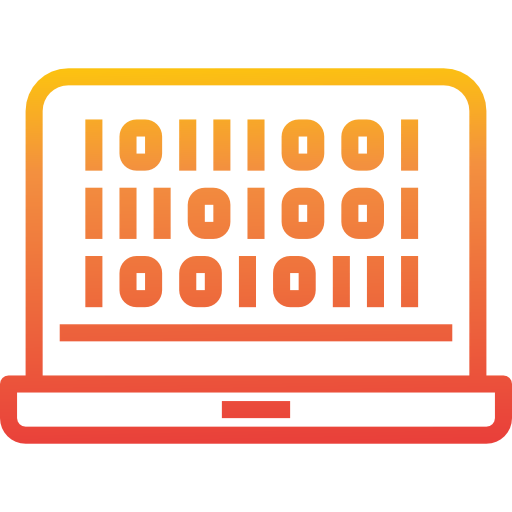 Binary code icon