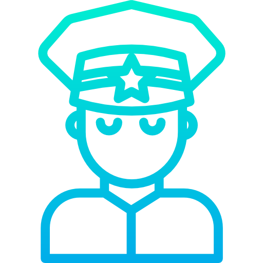 Полицейский иконка