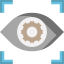 Eye scan icon 64x64