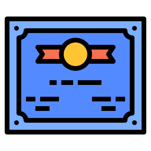 Certificate icon