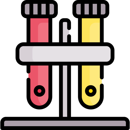 Test tubes icon