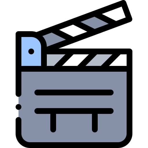 Clapperboard icon
