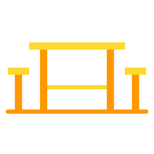 Picnic table icon