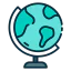 Earth globe 图标 64x64