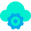 Cloud computing アイコン 64x64