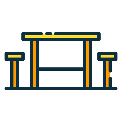 Picnic table icon