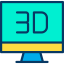Monitor アイコン 64x64