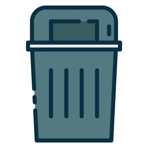 Trash can アイコン