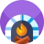 Fireplace icon 64x64