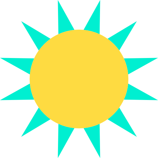 Sun icon