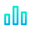 Bar chart icon 64x64