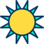 Sun icon 64x64