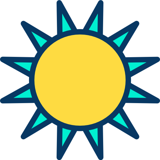 Sun icon