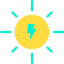 Sun energy icon 64x64