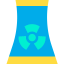 Nuclear plant icon 64x64