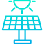 Solar energy icon 64x64