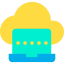 Cloud computing ícono 64x64