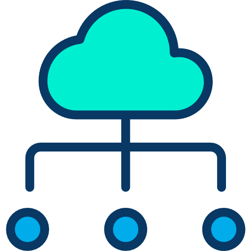 Cloud computing アイコン