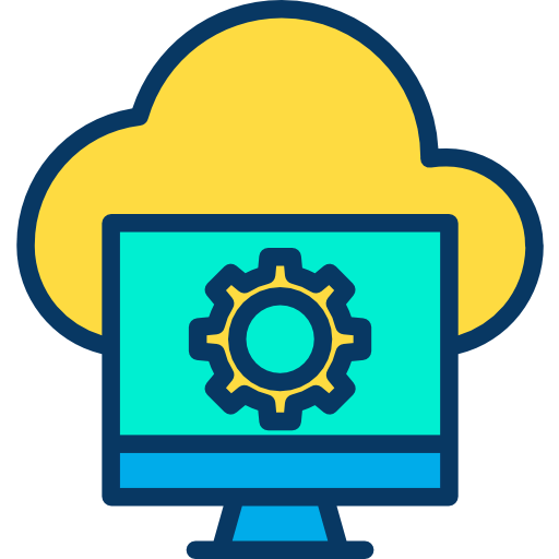 Cloud computing icon