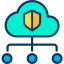 Cloud computing ícone 64x64