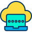 Cloud computing ícone 64x64