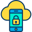 Cloud computing ícone 64x64