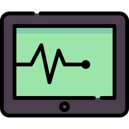 Electrocardiogram icon