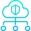 Cloud computing ícone 64x64