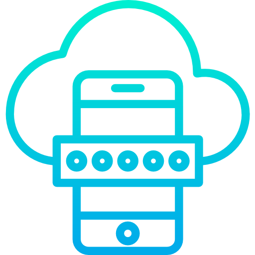 Cloud computing icon