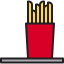 French fries icon 64x64