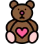 Teddy bear Ikona 64x64