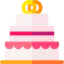 Wedding cake icon 64x64