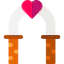 Wedding arch icon 64x64