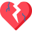 Broken heart icône 64x64