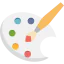 Paint palette icône 64x64