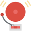 School bell icon 64x64