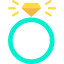 Wedding ring icon 64x64