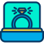 Wedding ring icon 64x64