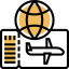 Ticket flight icon 64x64