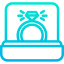 Wedding ring icon 64x64